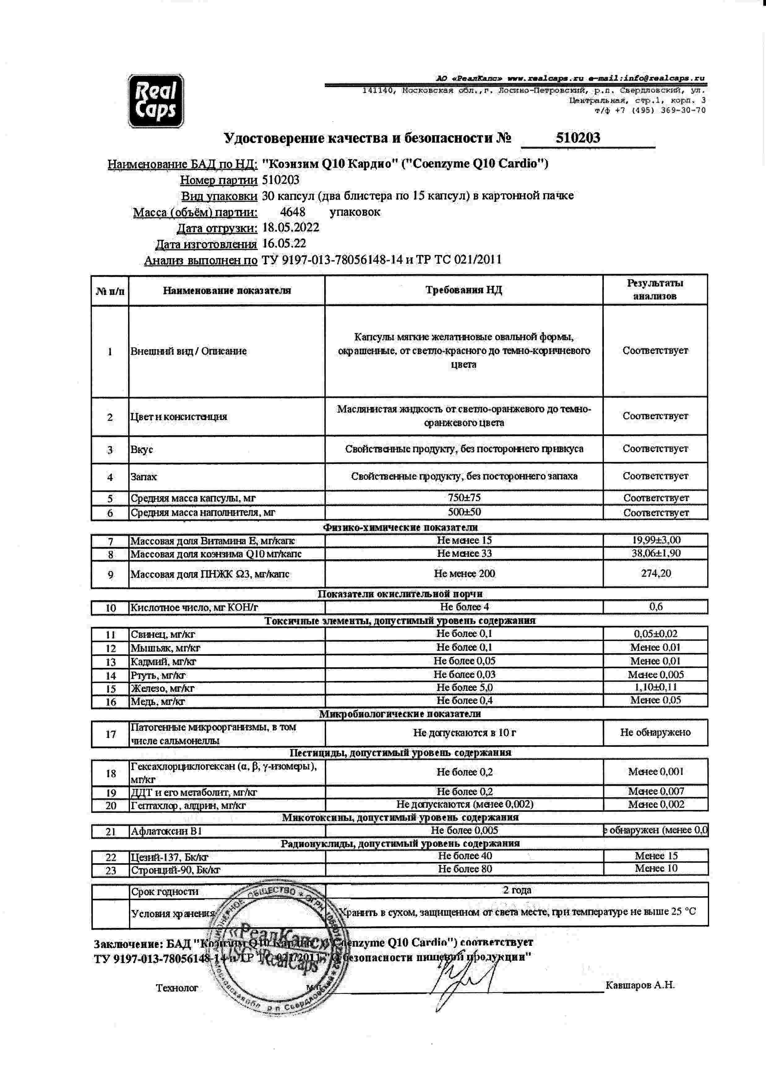 Паспорт №052022